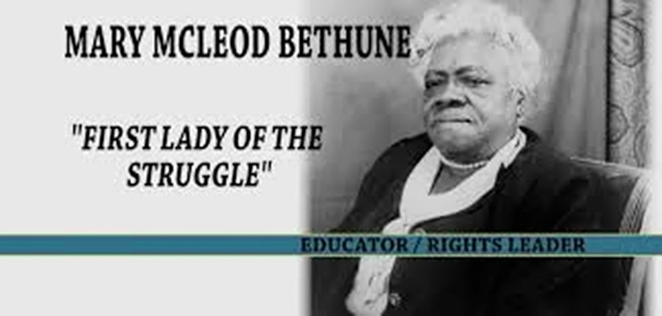 Blog - Dr. Mary McLeod Bethune's Words on Confidence in One Another on